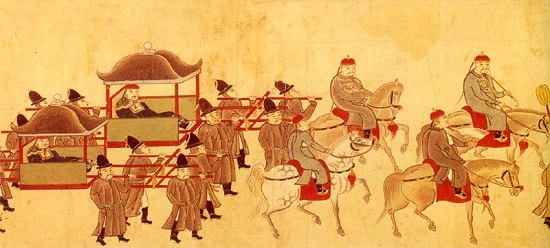 Chinese delegation from Ryuku.