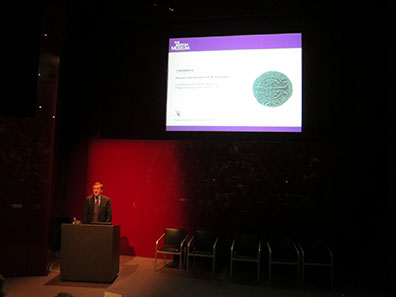 Neil MacGregor, Director of the British Museum welcomes the participants of the colloquium.