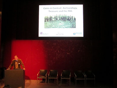 Sam Moorhead presents the lecturers who report on the challenges the Portable Antiquities Scheme carries with itself.