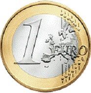 The Irish 1-euro coin. Photo: EZB.