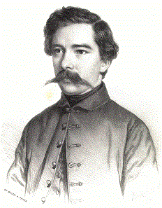 Hungarian poet János Arany (1817-1882).