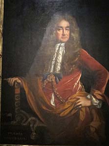 Elias Ashmole, painting of John Riley. Photo: UK.