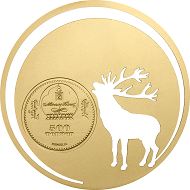 Mongolia / 500 Togrog / Silver .925 / 1/2 oz / 38.61 mm / Mintage: 2500.