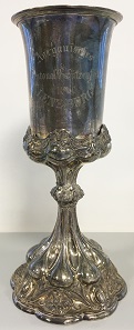 Shooting cup of the Aargau Cantonal Shooting Festival in Burgdorf in 1880.