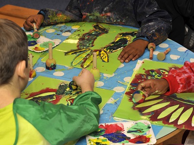Workshop for children. Photo: © MEG / Jonathan Watts.
