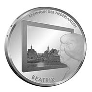 Netherlands - EUR 5 - 925 silver - 15.5 g - 33.00 mm - max. 12,500 (proof quality).