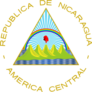 The coat of arms of Nicaragua. Source: C records.
