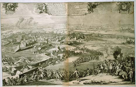 One of many sieges of Philippsburg - in fact the most famous one of 1676. Source: Wikipedia.