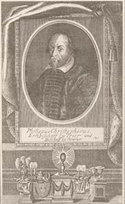 Philipp Christoph von Soetern, engraving about 1650. Source: Wikipedia.