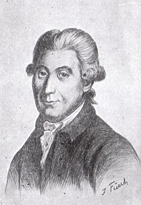 Carsten Niebuhr (1733-1815), drawing by Julius Fürst.