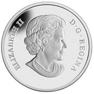 Canada - $20 - Prince William and Miss Catherine Middleton, Queen Elizabeth II (reverse) - 999 silver ? 31.39 g - 38 mm - proof - Laurie McGaw (reverse), Susanna Blunt (obverse) - Mintage: 25,000.
