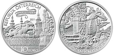 Austria. 10 Euro - 925 AR - 32 mm - 17,3 g - Austrian Mint - Design: Th. Pesendorfer / H. Andexlinger - special uncirculated: 30.000 - proof: 40.000.