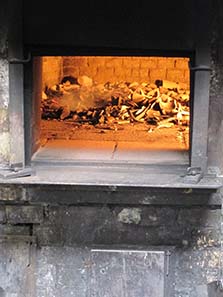 In the melting furnace. Photo: UK.
