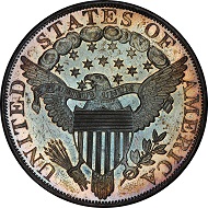 The most valuable U.S. rare coin purchased at auction in 2017 was the Dexter/Pogue 1804 Class I Draped Bust silver dollar (BB-304), PCGS Proof 65, sold by Stack’s Bowers Galleries for $3,290,000. Image courtesy of Stack's Bowers Galleries.