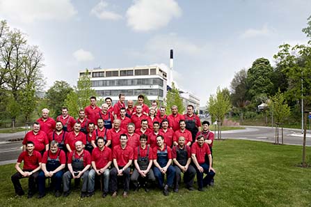 Part of the team of Allgemeine. Photo: © Allgemeine.