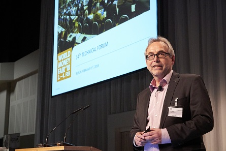 Dieter Merkle inaugurates the Technical Forum. Photo: WMF.
