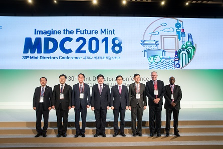 The hosts greet the more than 250 delegates from 36 nations. Photo: MDC 2018