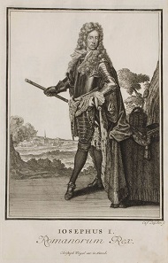Joseph I. Copperplate engraving from 1703.