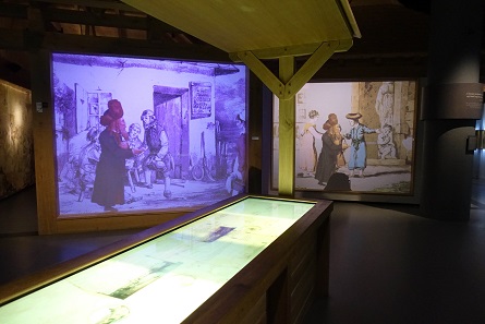 Some of the halls of the museum remind of a life-size picture book in which the history comes alive. Photo: UK.