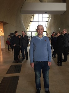 Robert Janiszewski, my guide in the POLIN Museum. Photo: UK.