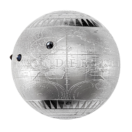 2015, the Mint of Poland presented a coin struck in ball shape(!). Photo: Mint of Poland.