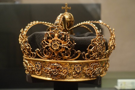 The crown of Queen Christina of Holstein-Gottorp. Picture: KW.