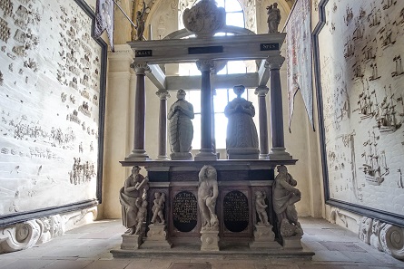 The tomb of Charles’ illegitimate son Carl Carlsson Gyllenhielm. Picture: KW.