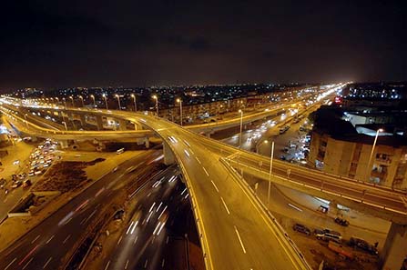 Nagan Interchange at North Nazimabad, Karachi. Source: Wikipedia/ Suleman Sajjad.