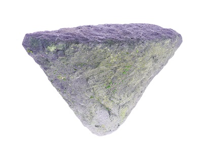 A grindstone made of basaltic lava, called “Napoleon’s hat”. Photo: Hawobo / CC-BY 3.0.