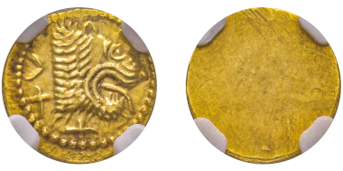 No. 2 – Populonia (Etruria). 25 litra, 350-300. NGC MS 5/5-4/5. Estimate: 4,000 euros.