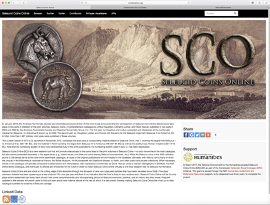 Seleucid Coins Online - a useful tool for collectors and scholars provided by the ANS.