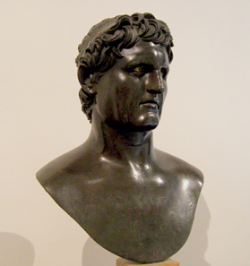 Portrait of Seleukos I. Archaeological Museum Naples. Photo: KW.