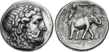 Seleukos I Nikator. Tetradrachm, Susa mint, 295-281. From sale CNG 109 (2018), 205.