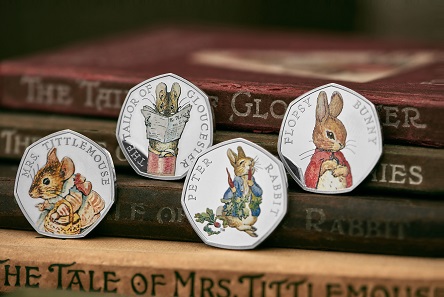 We can assume the new 2018 Beatrix Potter coins were also part of the stolen collection.