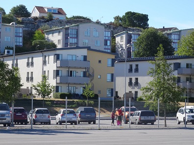 A view of the Scandic Hotel of Visby. Photo: KW.