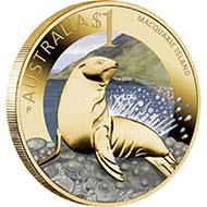 Australia - 1 AUD - Aluminium / Bronze - 13.80 g - 30.6 mm - Mintage: Unlimited - Designer: Ryan Vanderwiel.