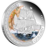 Tuvalu - 1 TVD - 1oz 999 silver - 31.135 g - 40.6 mm - Mintage: 5,000 - Designer: Tom Vaughan.