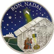 Principality of Andorra - 5 Diner - 925 Silver - 25.00 g - 38.61 mm - Mintage: 2.500.