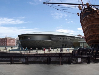 The future presentation of the Mary Rose. Copyright Wilkinson Eyre Architects.