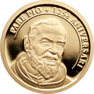 Andorra, 2 diners, 2012, gold .9999, 1/25 oz., 13.92 mm, Mintage: 5,000.