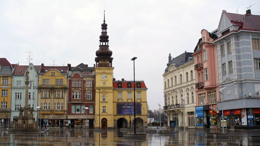 Ostrava's marketplace. Photo: Pudelek / Wikipedia.