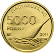 Hungary / 5,000 HUF / .999 gold / 0.5 g / 11.00 mm / Design: Andrea Horváth / Mintage: 10,000 (proof-like).