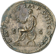 1082: ROME. Commodus (177-192). Sestertius, 190. BMC 652. Brown patina, extremely fine. Estimate: 1,500 EUR. Final Price: 5,000 EUR.