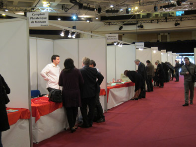 All Monégasque coin dealers were present and there is a great many of them in the Principality. Photo: KW.