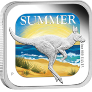Australia / 1 AUD / 1oz 999 silver / 31.135 g / 33.20 x 33.20 mm / Mintage: 5,000.