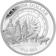 The Proof Silver Dollar.