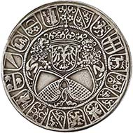 Zurich, guldiner, silver (29.6 g), 1512