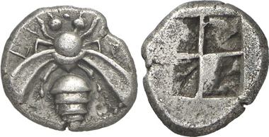 Ephesus, drachm, 450-415. Gorny & Mosch 199 (2011), 425.