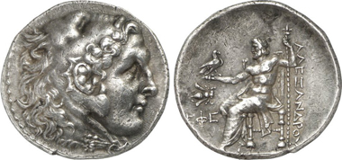 Ephesus. Tetradrachm of the type of Alexander III, around 300. Gorny & Mosch 199 (2011), 213.