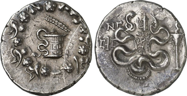 Ephesus, cistophorus, 82-81. Gorny & Mosch 200 (2011), 1756.